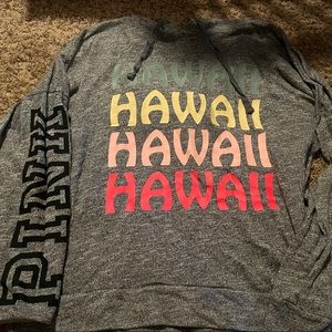 HAWAII** VS PINK GREY HOODIE